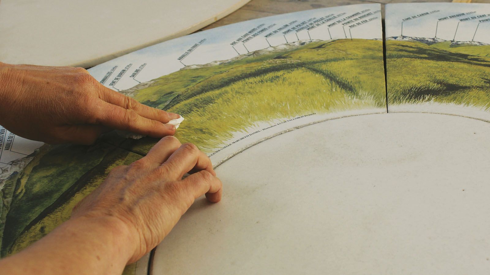 CERAMIQUE ET CHROMOGRAPHIE