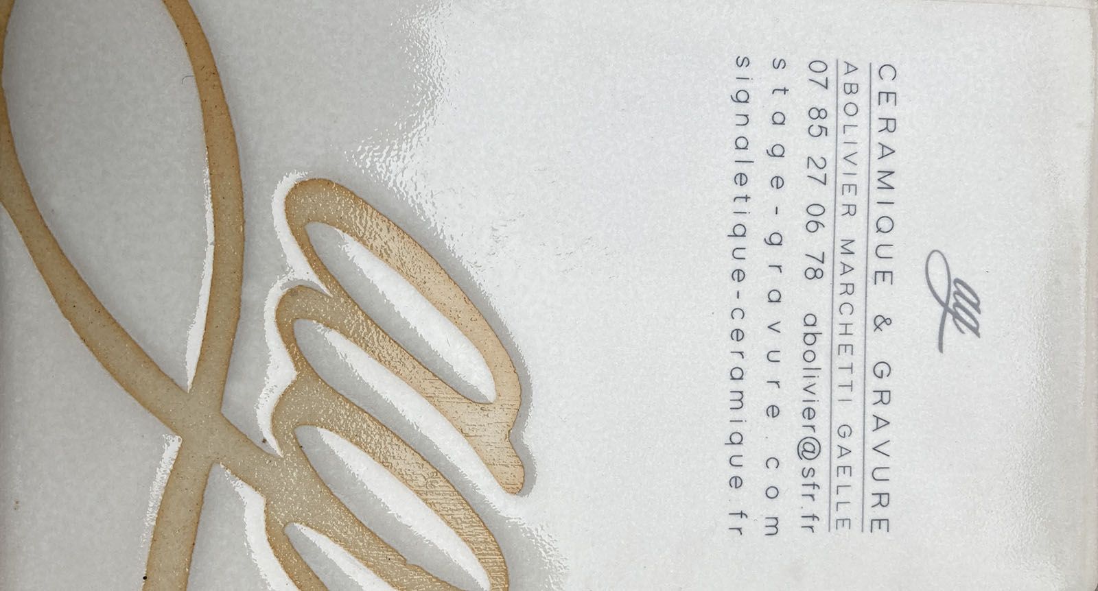 TYPOGRAPHIE CERAMIQUE DESIGN